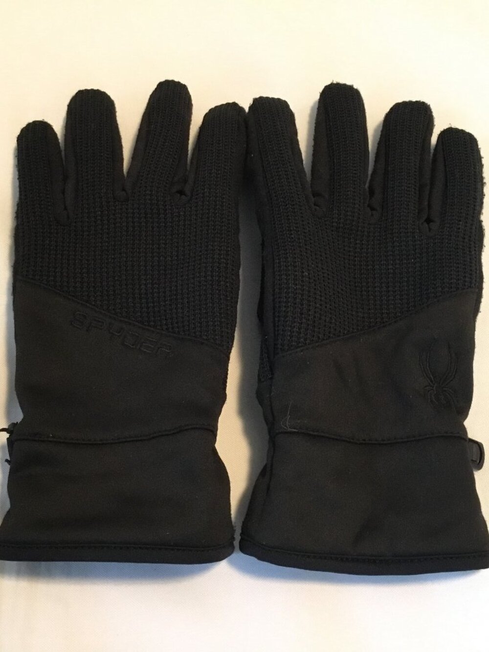 Spyder Core Conduct Winter Gloves 3M Insulate men women Unisex black size Large